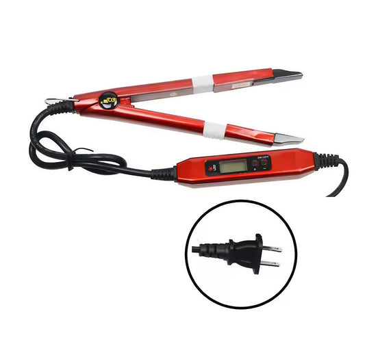 Hair extension pliers for K-tip application